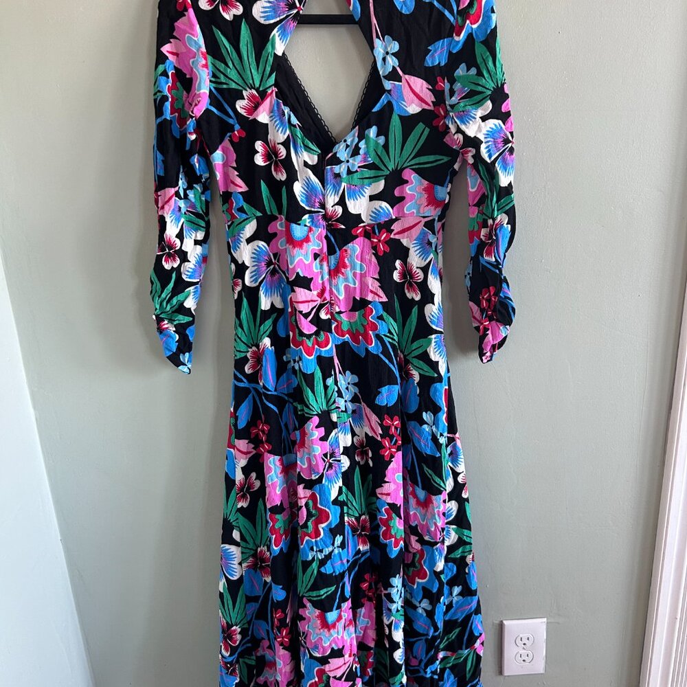 Anthropologie Ruched Dress - Picture 3 of 4